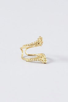 Gold Plated Splint Ring