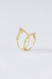 Gold Plated Splint Ring