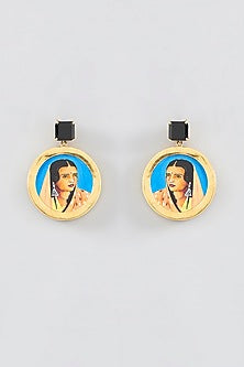 Gold Plated Dangler Earrings
