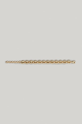 Gold Finish Chain Bracelet