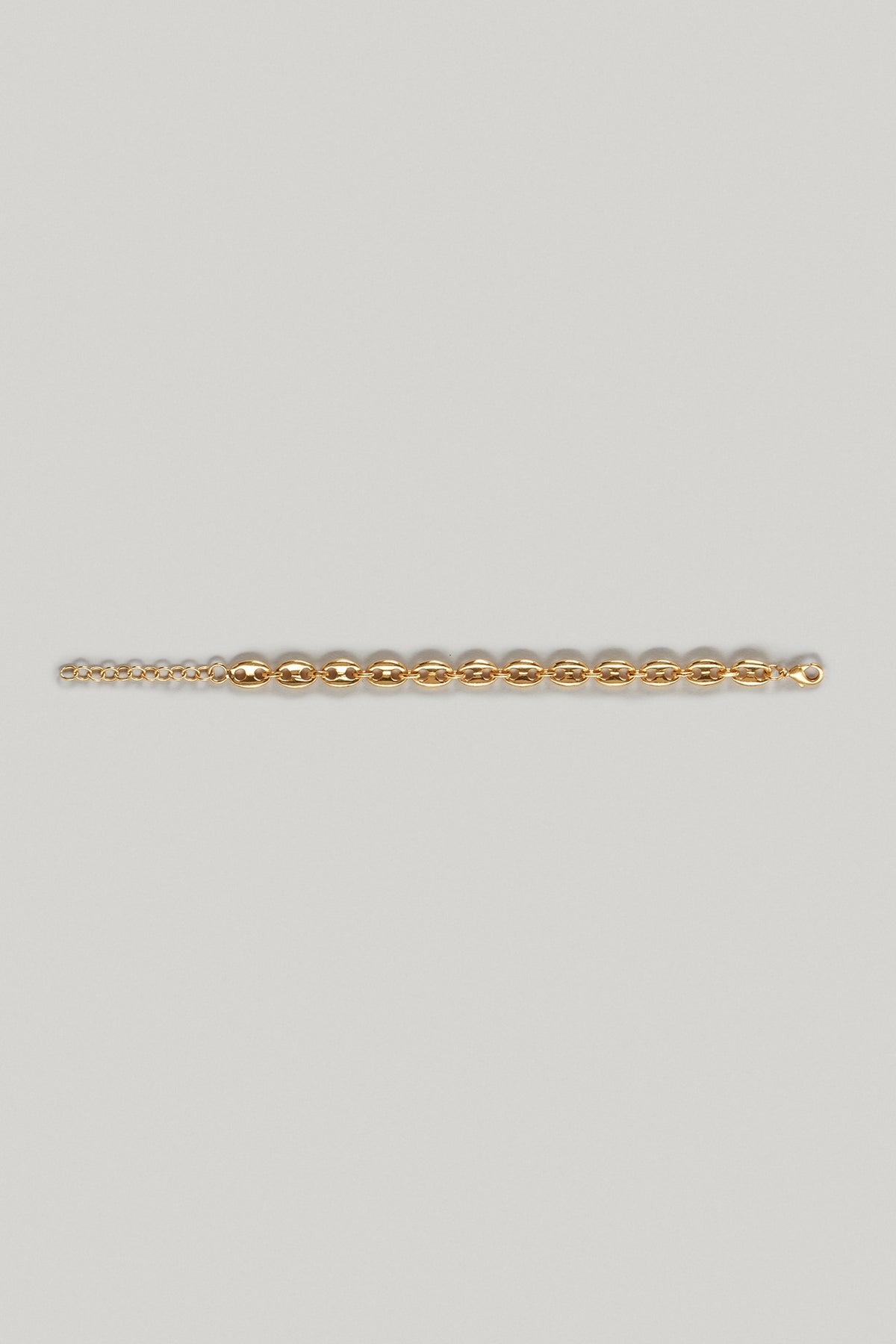 Gold Finish Chain Bracelet