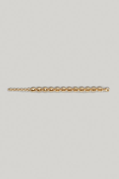 Gold Finish Chain Bracelet