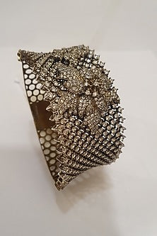 Silver Finish Diamond Bracelet