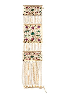 Gold Plated Pearl Bracelet