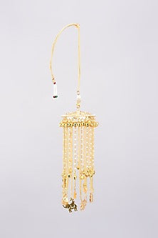Gold Finish Pearl Kaleeras