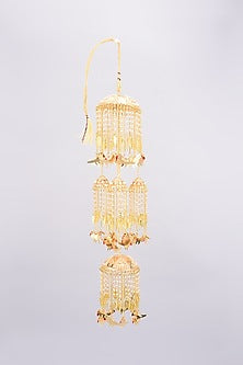 Gold Finish Dome-Shaped Kaleeras