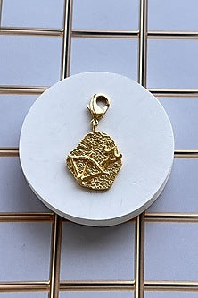 Gold Finish Zodiac Sagittarius Charm Bracelet