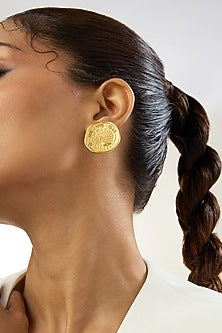 Gold Plated Stud Earrings