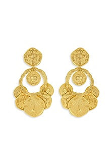 Gold Plated Dangler Earrings
