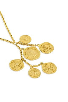 Gold Plated Long Chain Necklace