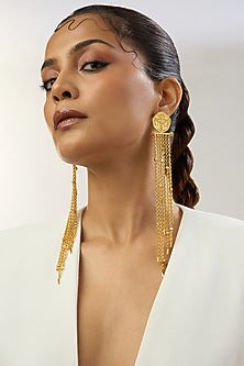 Gold Plated Dangler Earrings