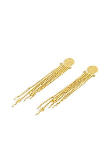 Gold Plated Dangler Earrings