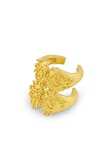 Gold Plated Adjustable Ring