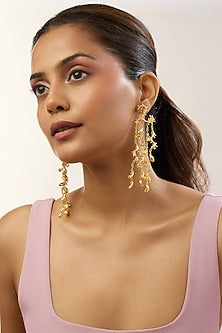 Gold Plated Dangler Earrings
