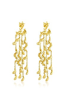 Gold Plated Dangler Earrings