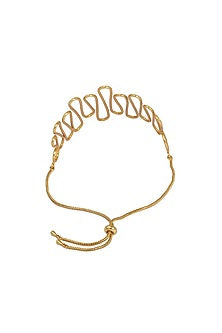 Gold Finish Brass Armband