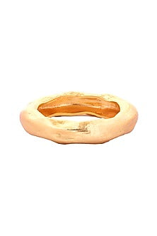 Gold Finish Jupiter Bangle