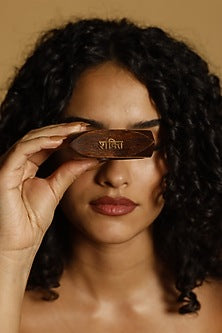 Gold Finish Nidar Shakti Square Bangle