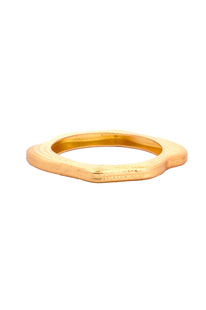 Gold Finish Brass Kada