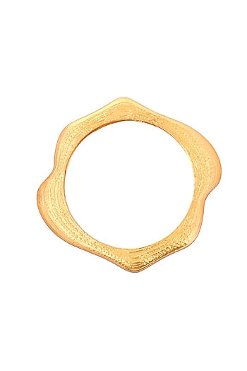 Gold Finish Brass Kada