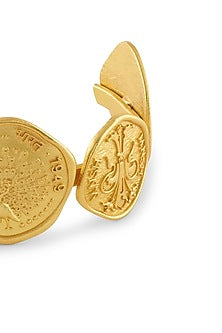 Gold Plated Adjustable Cuff Bracelet