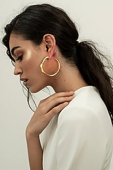 Gold Plated Hoop Earrings