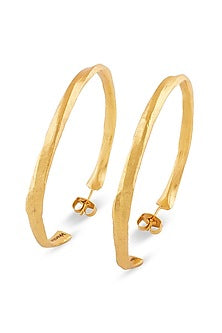 Gold Plated Hoop Earrings