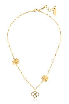 Gold Plated Kundan Polki Haathi Necklace