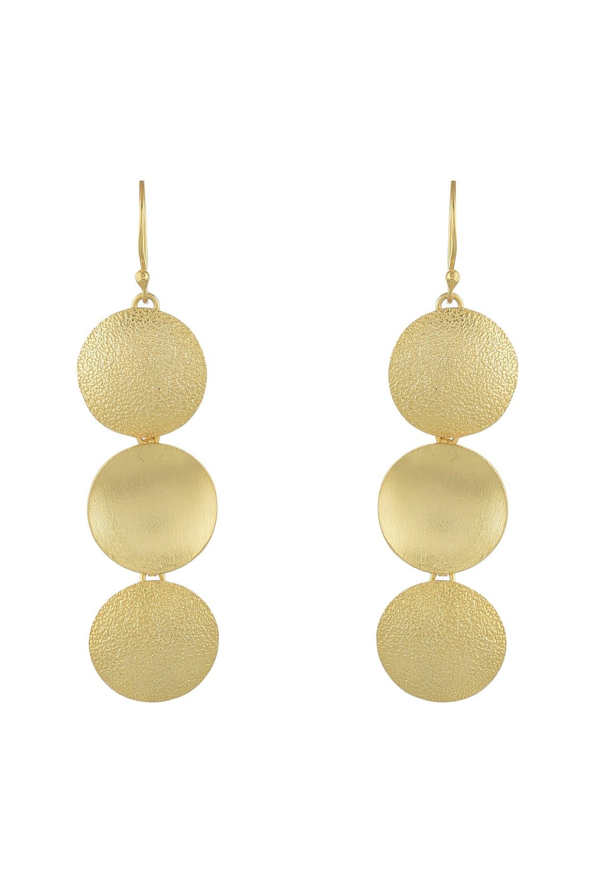 Gold Plated Dangler Earrings