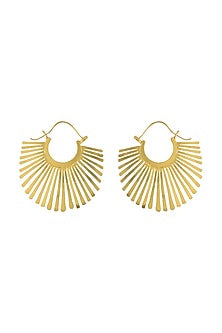Gold Plated Hoop Earrings