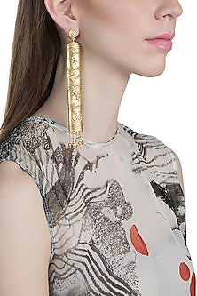 Gold Finish Tale Of Seven Kingdoms Earrings