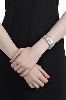 Silver Finish Song Of The Swords Cuff