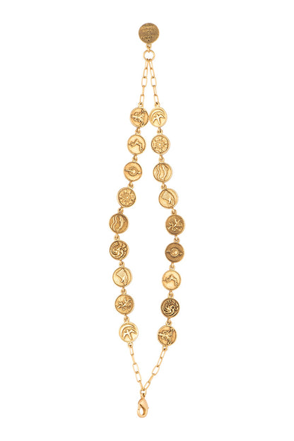 Gold Finish Seven Kingdoms Bracelet