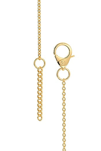 Gold Plated Multi-Colored Stone Whisper Necklace In Sterling Silver