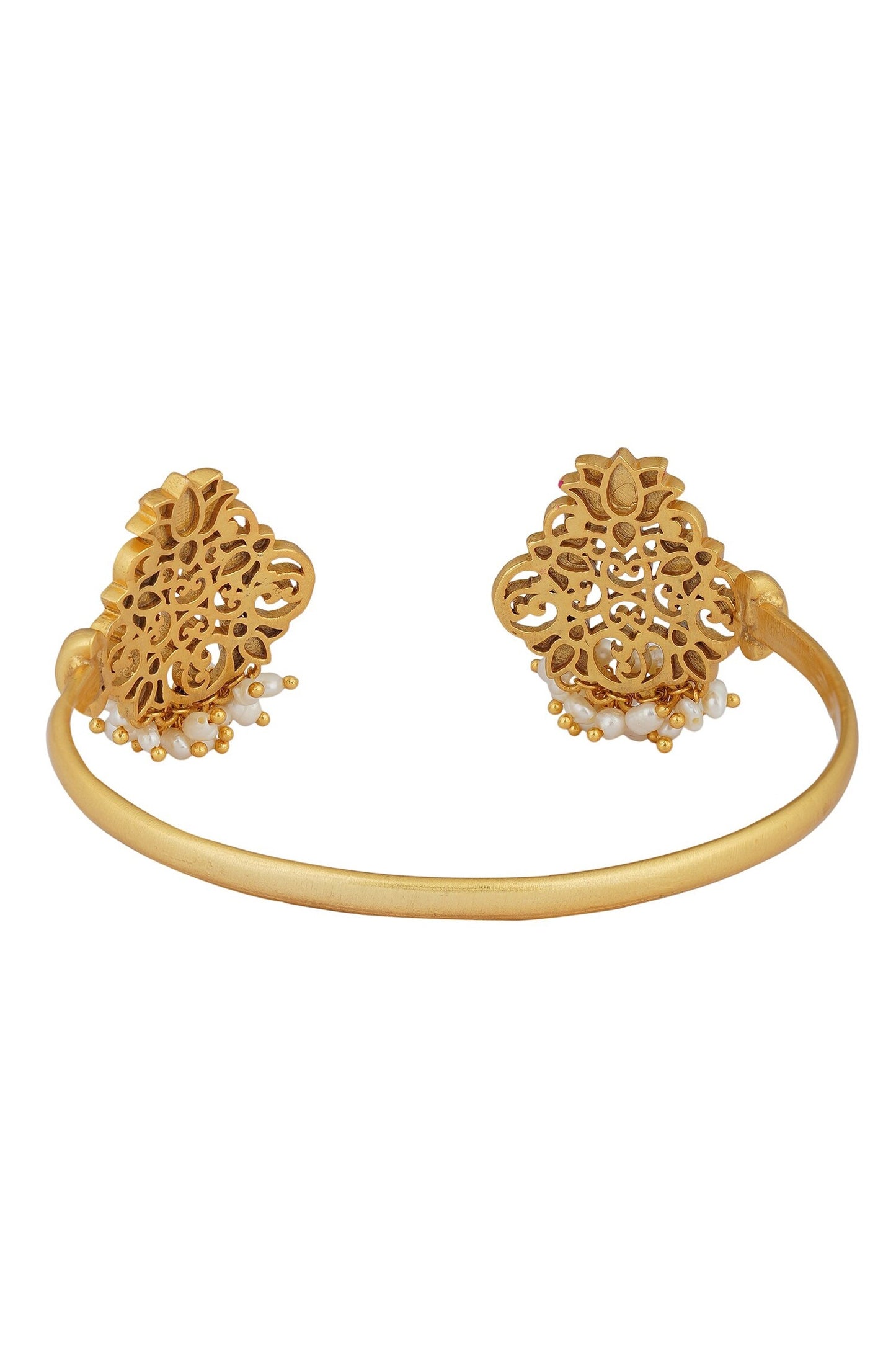 Glory Lotus Cuff Bracelet 
