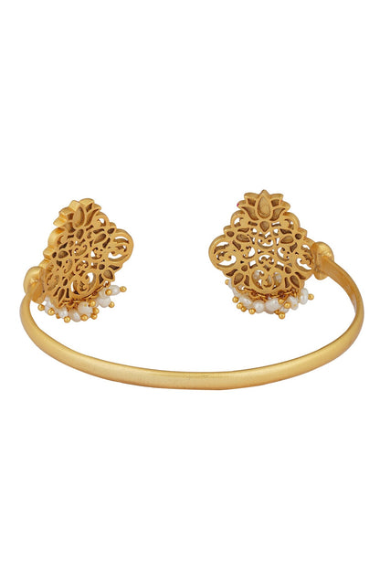 Glory Lotus Cuff Bracelet 