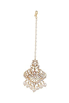Gold Plated Maang Tikka