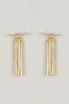 Gold Plated Dangler Earrings
