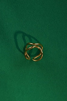 Gold Finish Handcrafted Ring