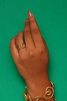 Gold Finish Handcrafted Ring