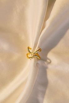 Gold Finish Handcrafted Ring