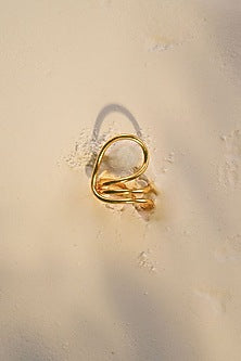 Gold Finish Handcrafted Ring