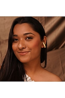 Gold Finish Handcrafted Ear Cuffs