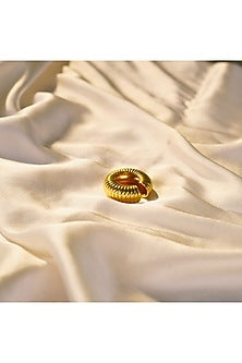 Gold Finish Handcrafted Ear Cuffs