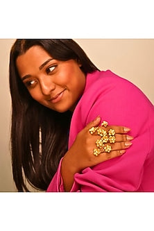 Gold Finish Handcrafted Ring