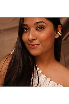 Gold Finish Handcrafted Ear Cuffs