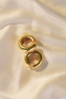 Gold Finish Handcrafted Ear Cuffs
