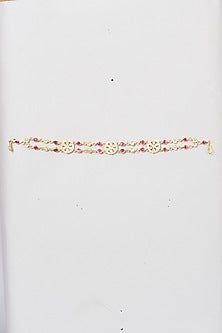 Micro Gold Finish Brass Sheeshphool