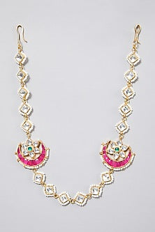 Gold Finish Chand Mathapatti