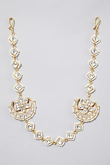 Gold Finish Chand Mathapatti